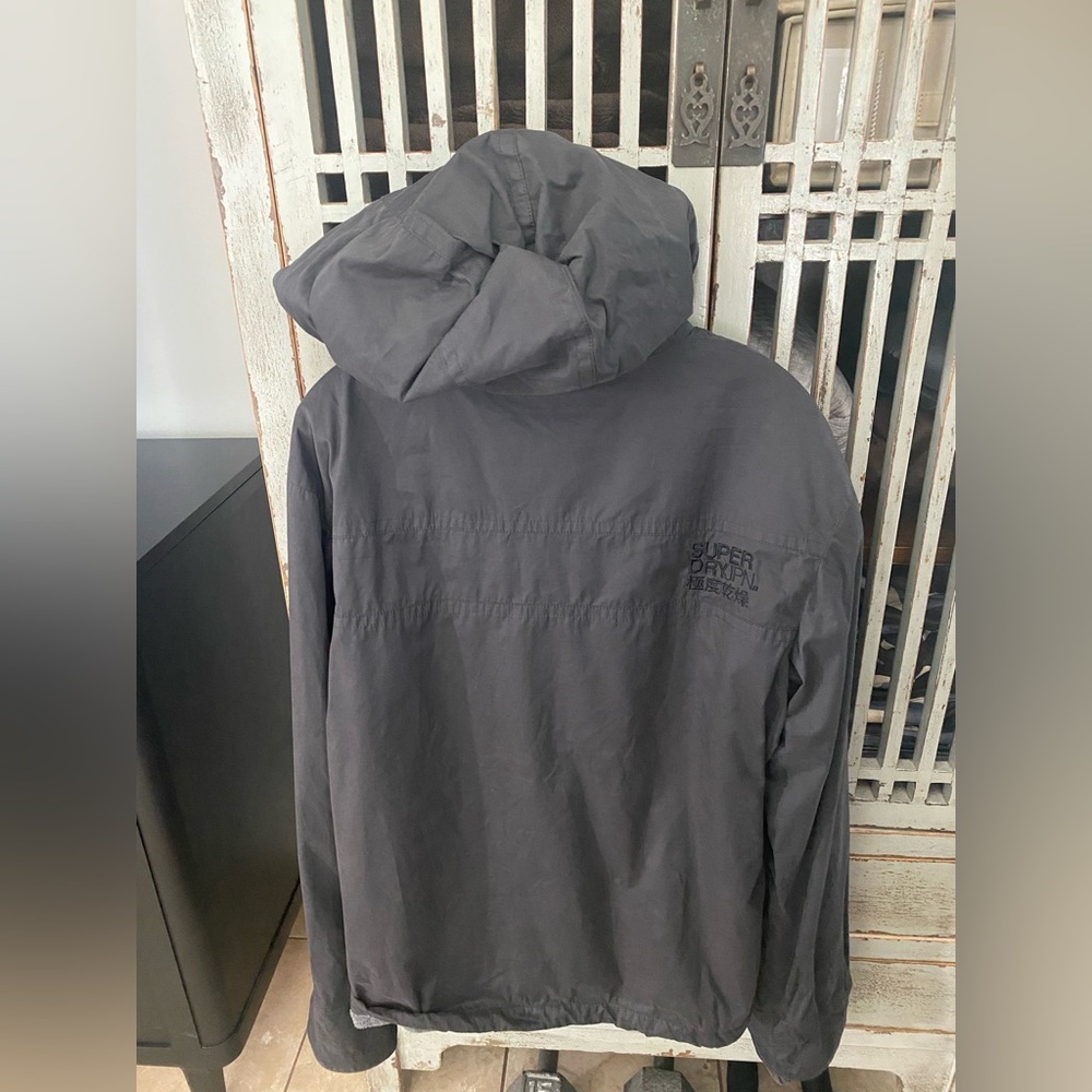 Dark Gray Superdry Windcheater - image 5